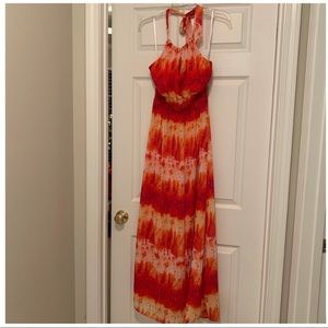 Women medium colorful ombré maxi dress